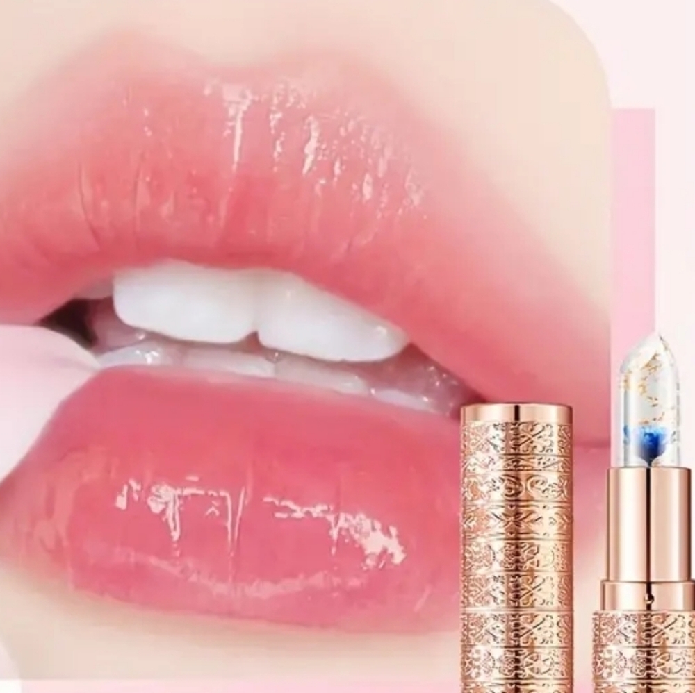 Blue Enchantress Temperature Activated Jelly Color Changing Lipbalm Lipstick NWT